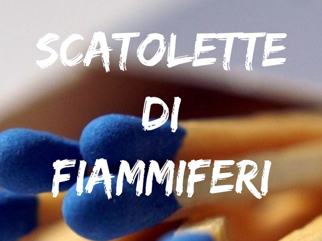 Gruppo di Lettura Scatolette di Fiammiferi